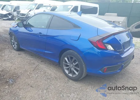 2019 Honda Civic Ex z USA, uszkodzony, nr VIN 2HGFC3B37KH356701